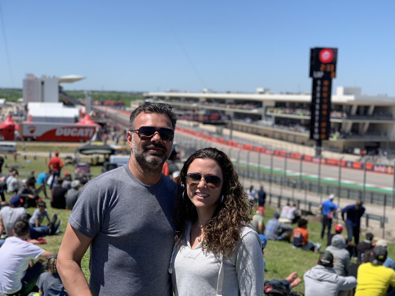 Moto GP in Austin for Nick’s birthday