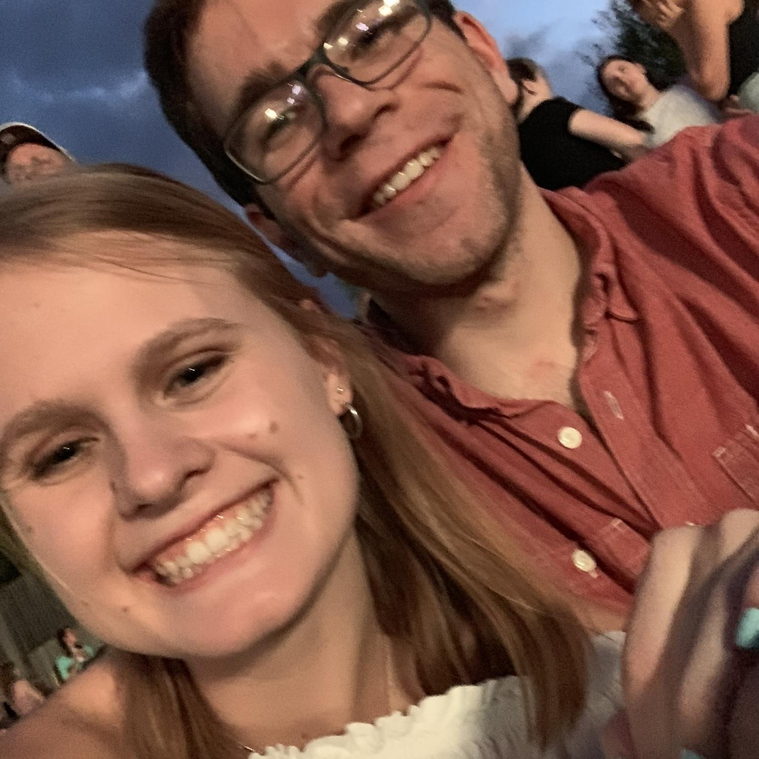 First summer of dating! Jon had moved to Boston and Juliet was still in Ithaca but they visited each other often, went to concerts, went on hikes, and watched lots of movies