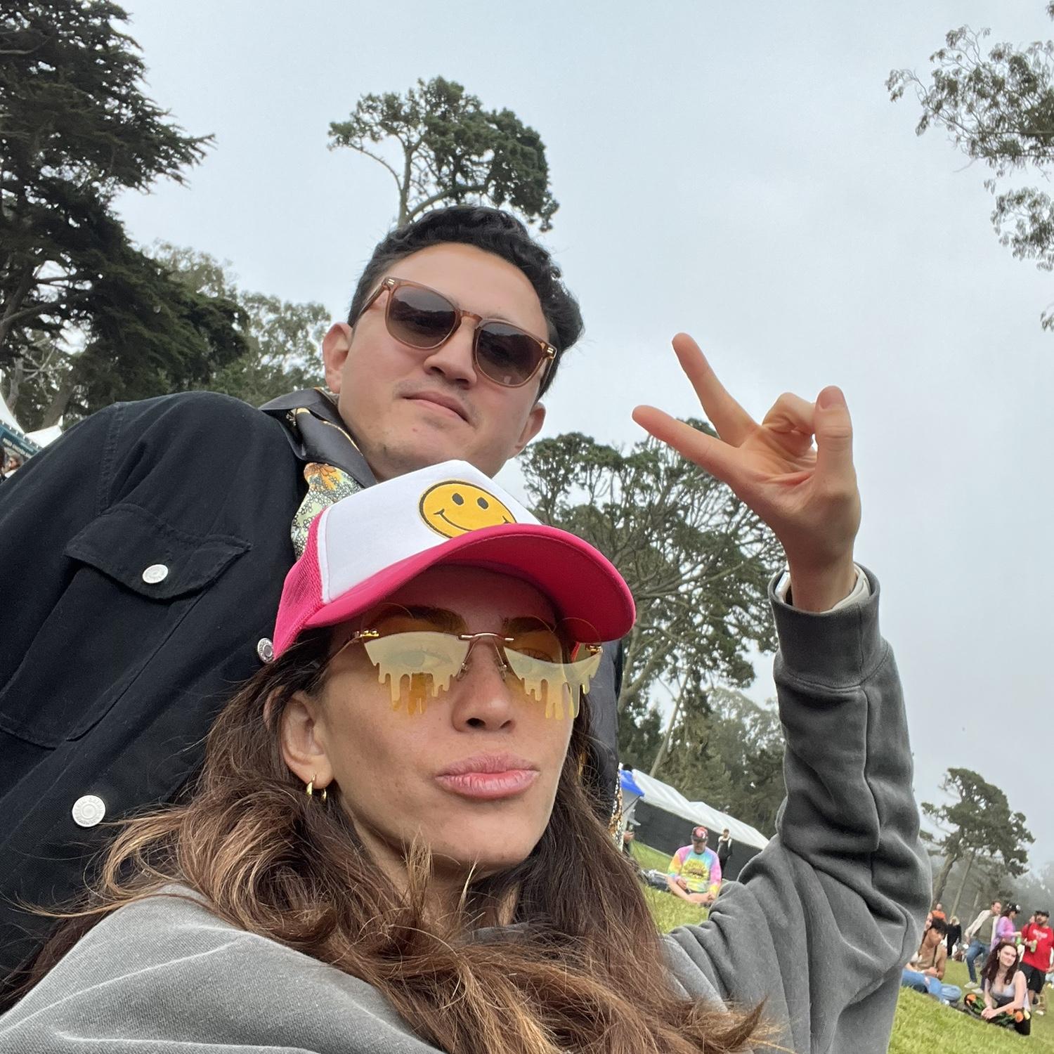 2022-2024: too many photos to include, but Kellie and Alex have the best time being Bay Area residents for 2 years. They especially love Outside Lands!