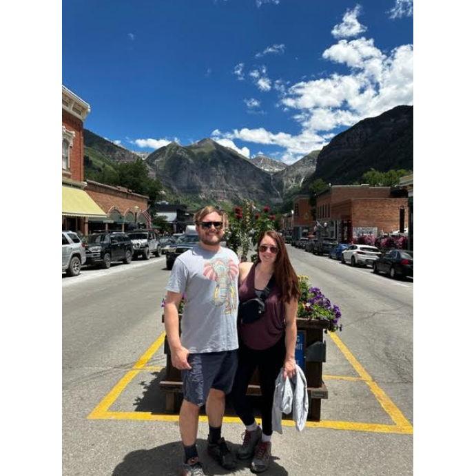 Post hike in Telluride - Summer 2023
