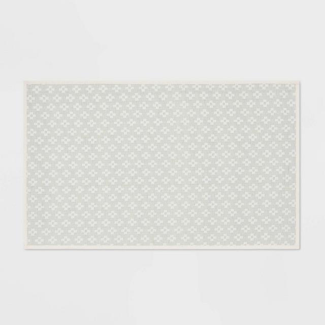 34" x 20" Kitchen Rug Green - Threshold™