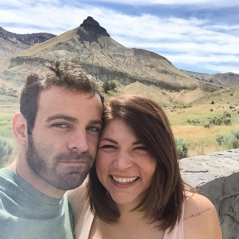 Our first road trip - 6 weeks into dating.