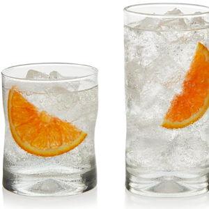 Libbey Impressions 16-Piece Tumbler and Rocks Glass Set
