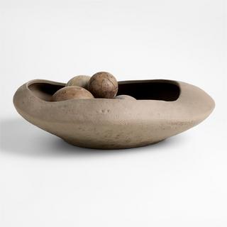 Scraffito Centerpiece Bowl