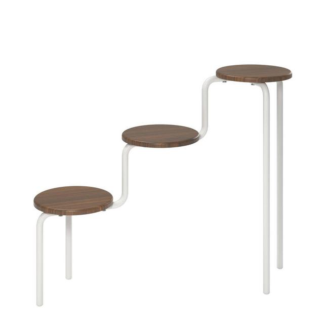 Webster 3 Tier Plant Stand Walnut - Novogratz