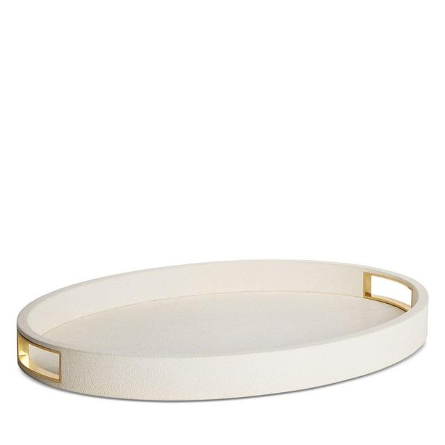 AERIN Modern Shagreen Cocktail Tray