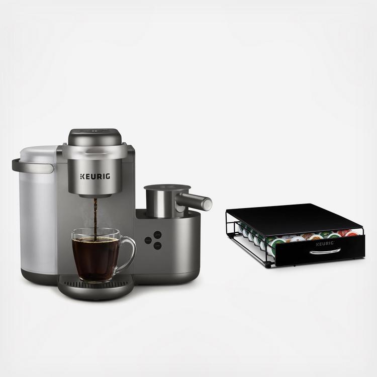 Keurig K-Duo Plus Coffee Maker w/ Ground Coffee, My KCup & 36 K-Cups 