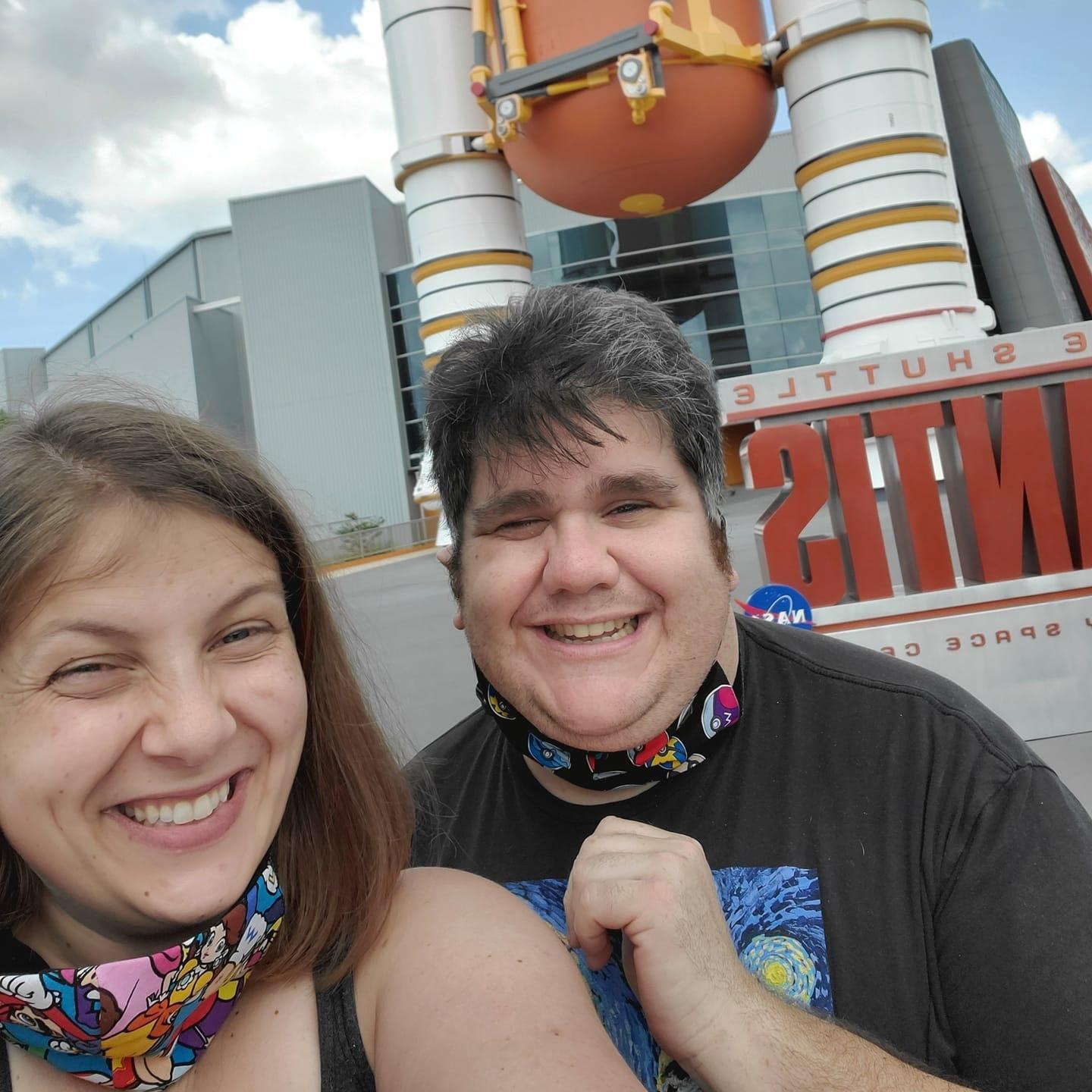 Even in times of COVID, we still love each other to the moon and beyond. Not even Space Shuttle Atlantis could go the distance.