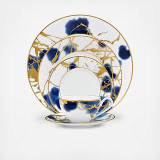 Jubilant Days Gold 5-Piece Place Setting, Service for 1