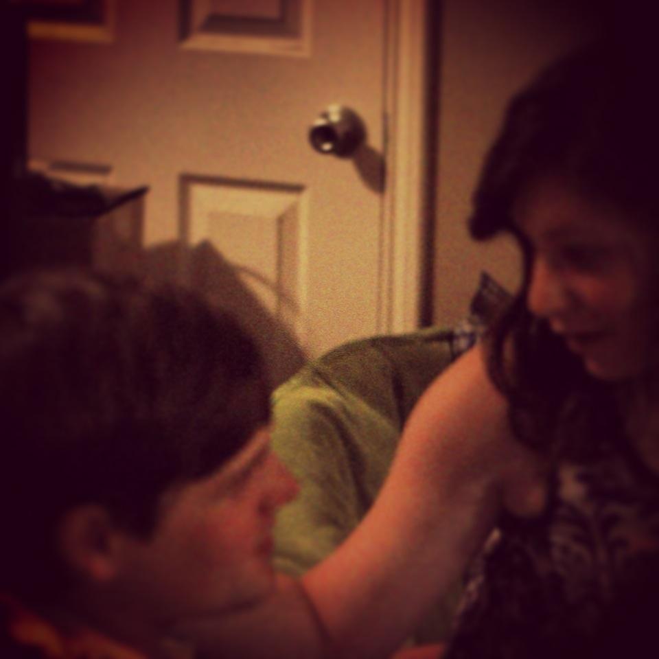 The first time David said I love you 

March 20, 2014