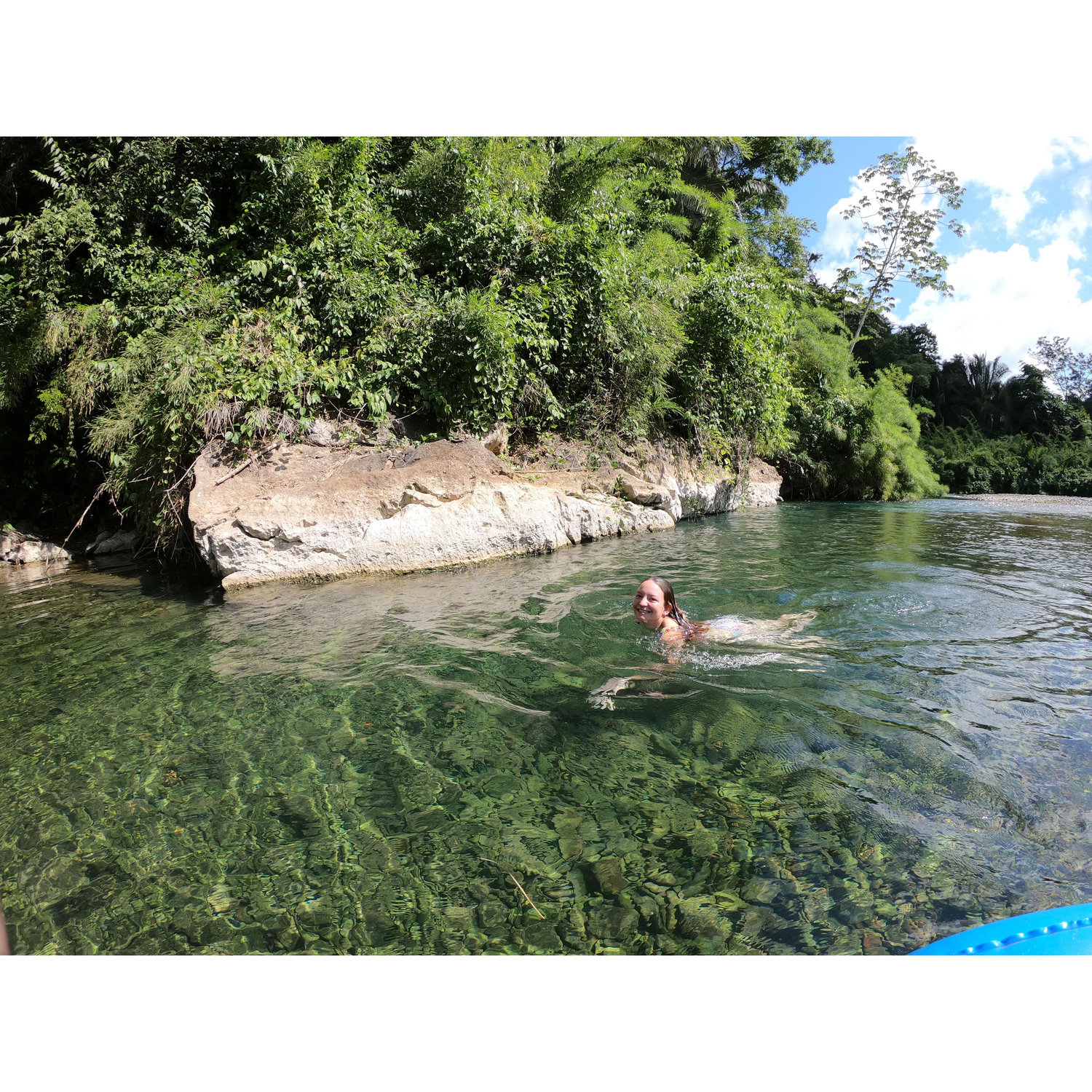 River cave tour, Belize