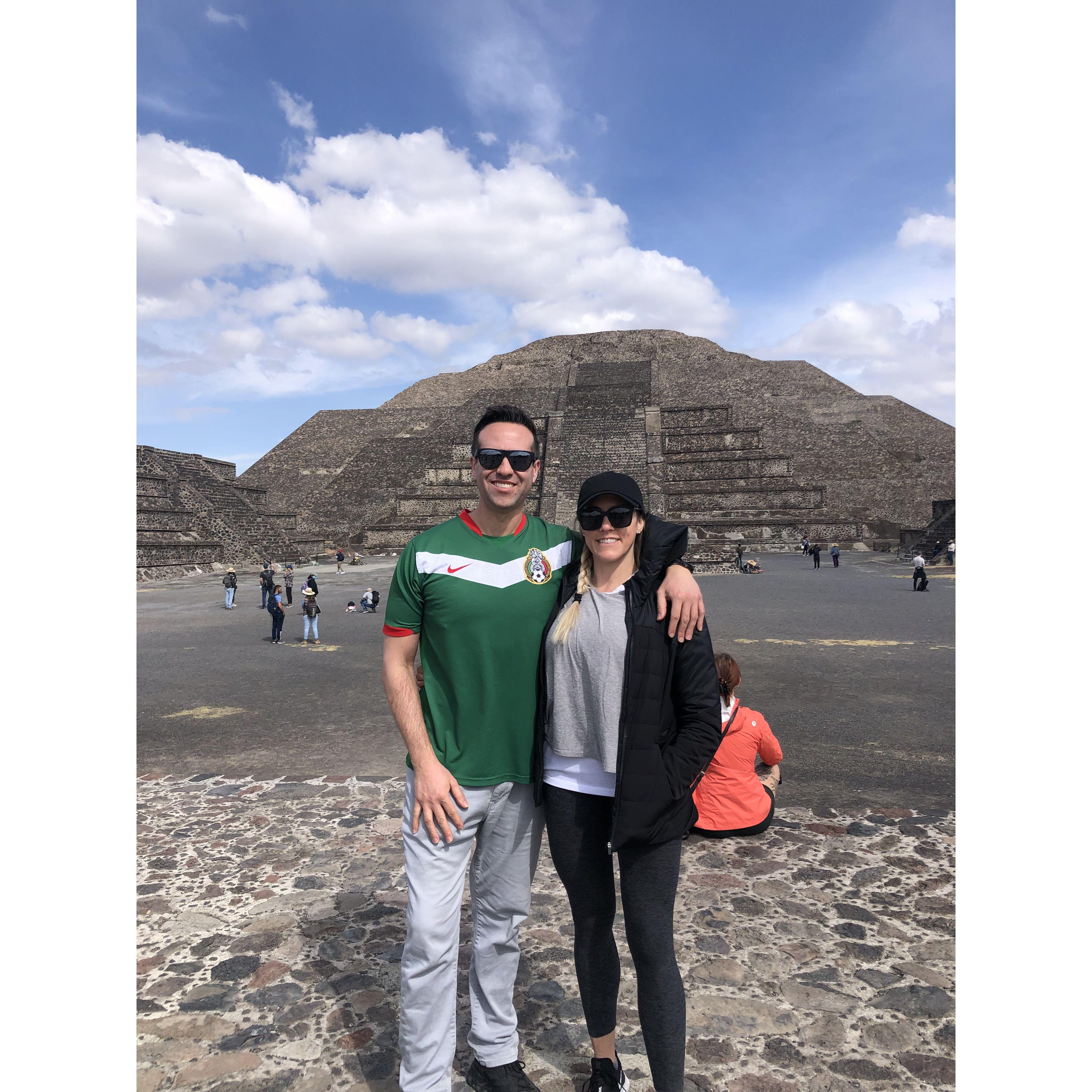 At Teotihuacan, Mexico