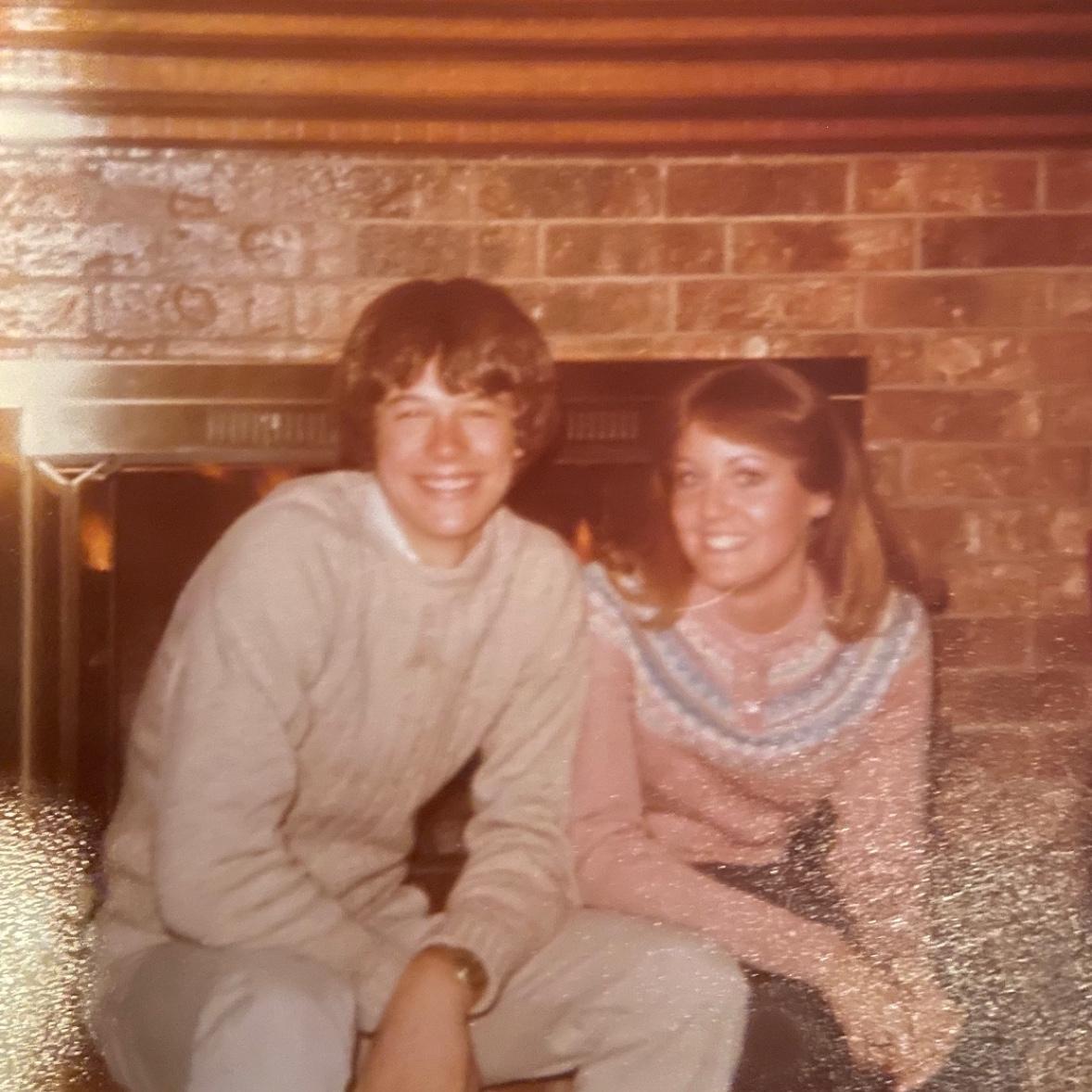 At mom and dad’s house 1980.