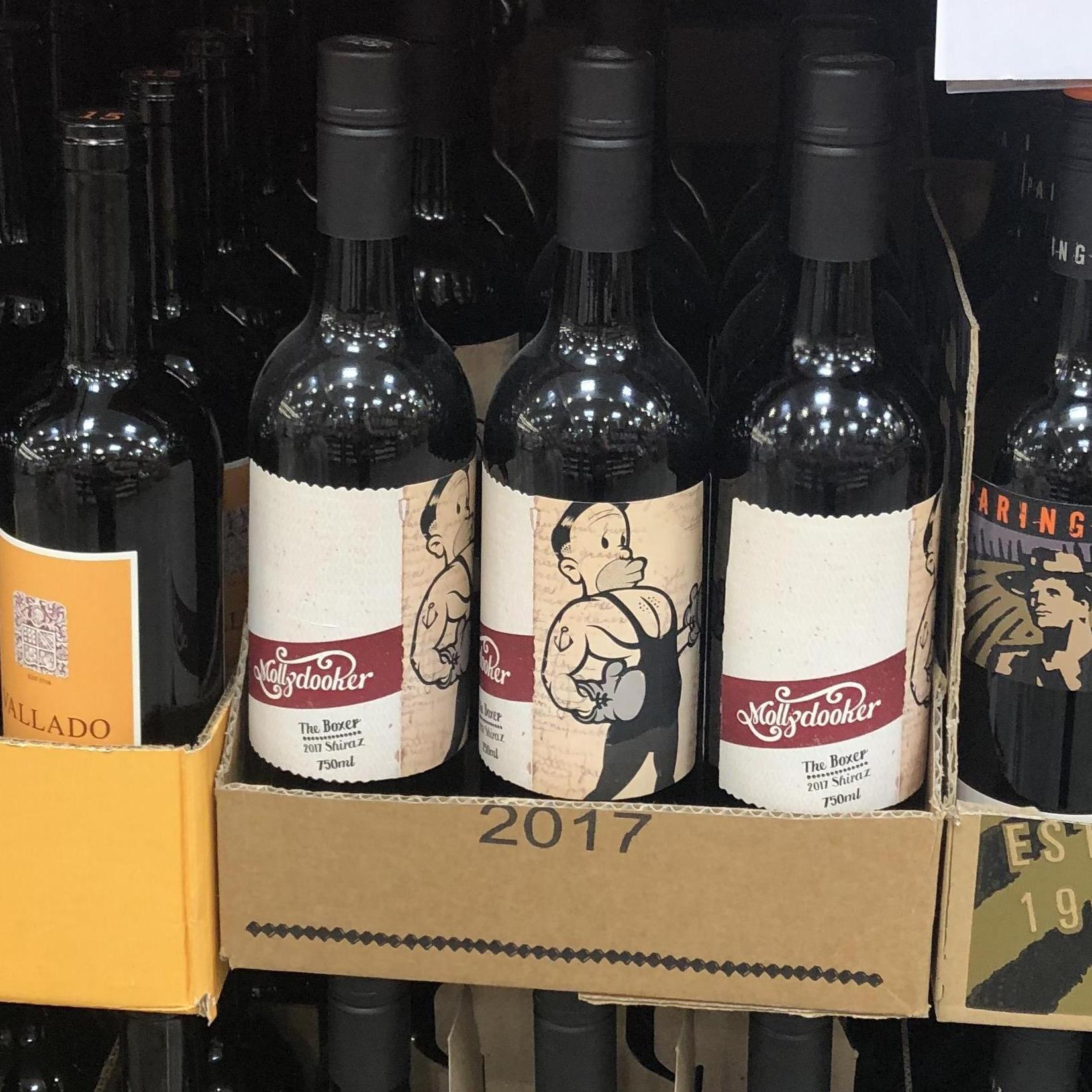A wine that we both really enjoy. Surprisingly, it was normal strength.