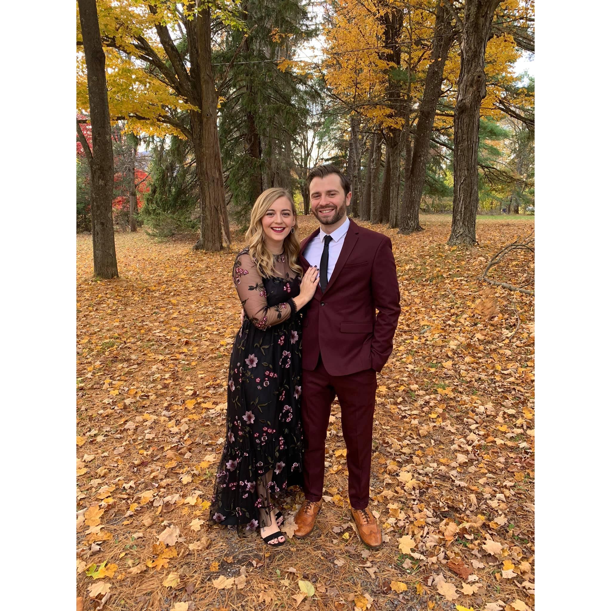 wedding date / October 26, 2019