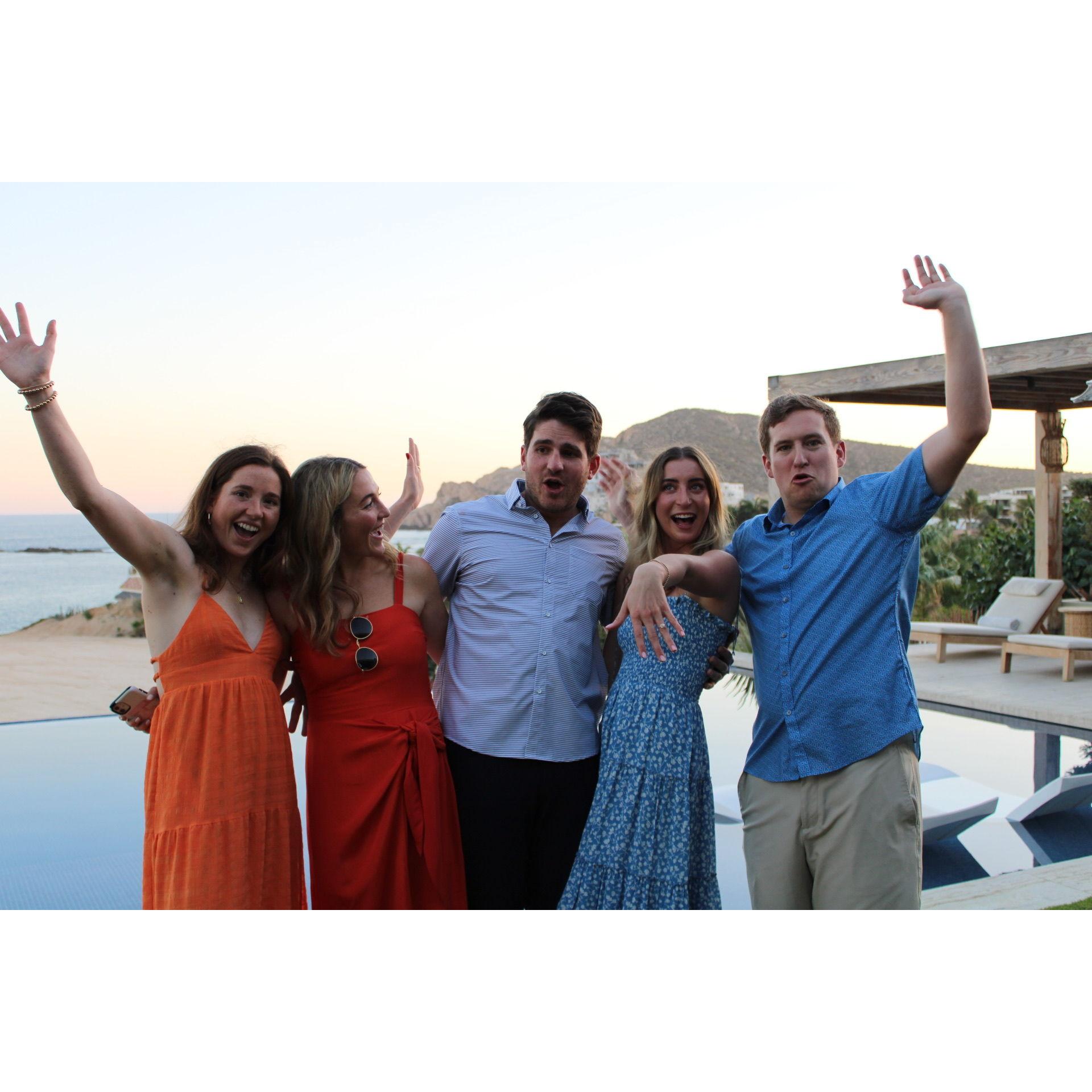 Our engagement in Cabo!