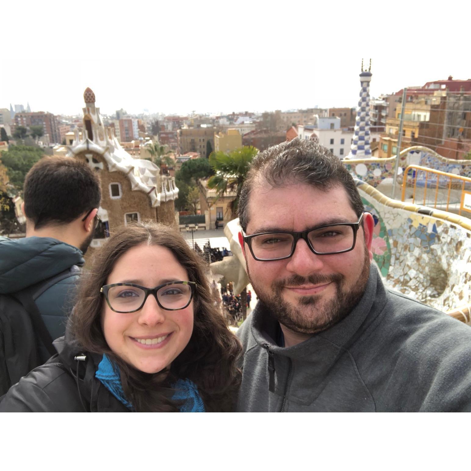 Adam proposed to me on this trip!