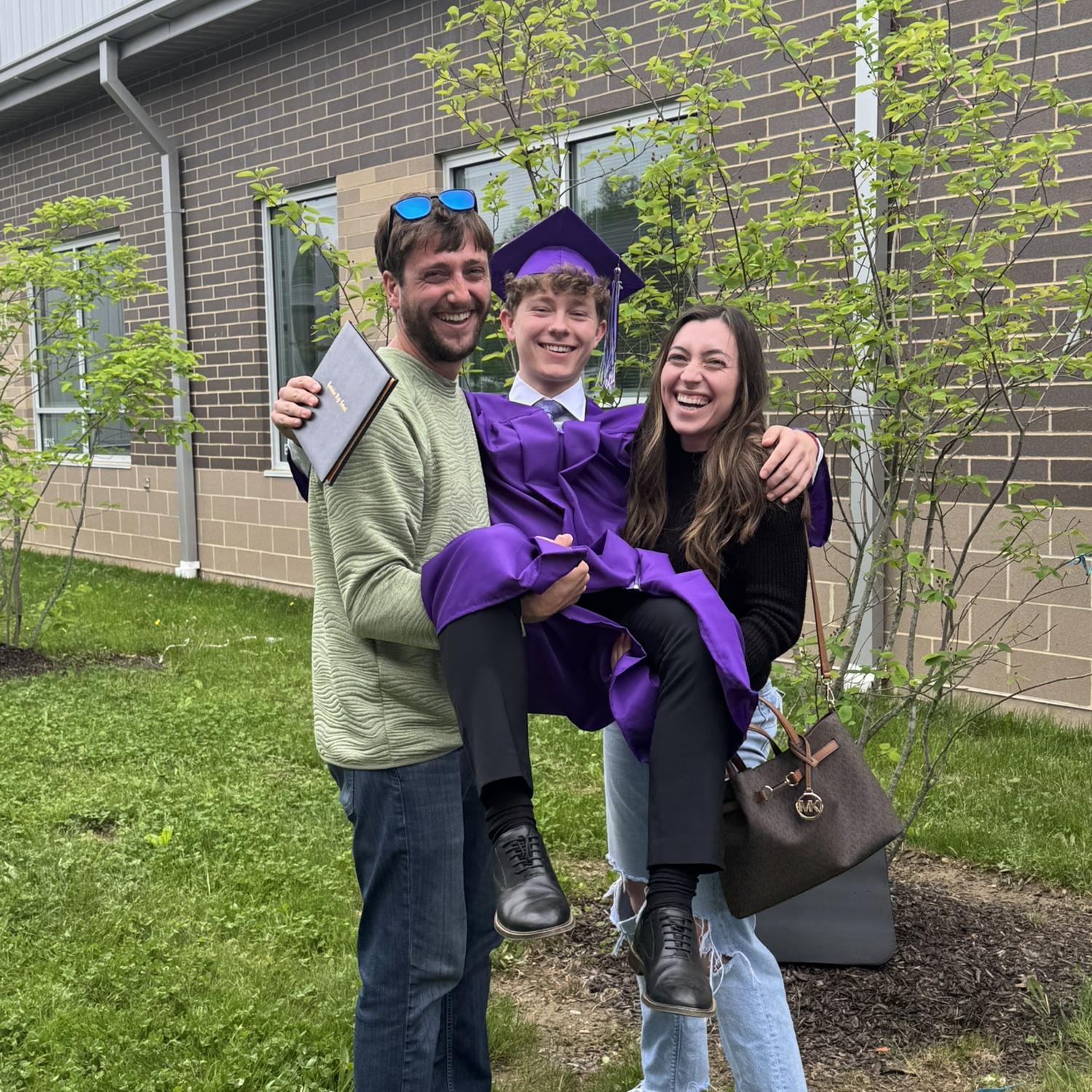 Trent’s graduation!