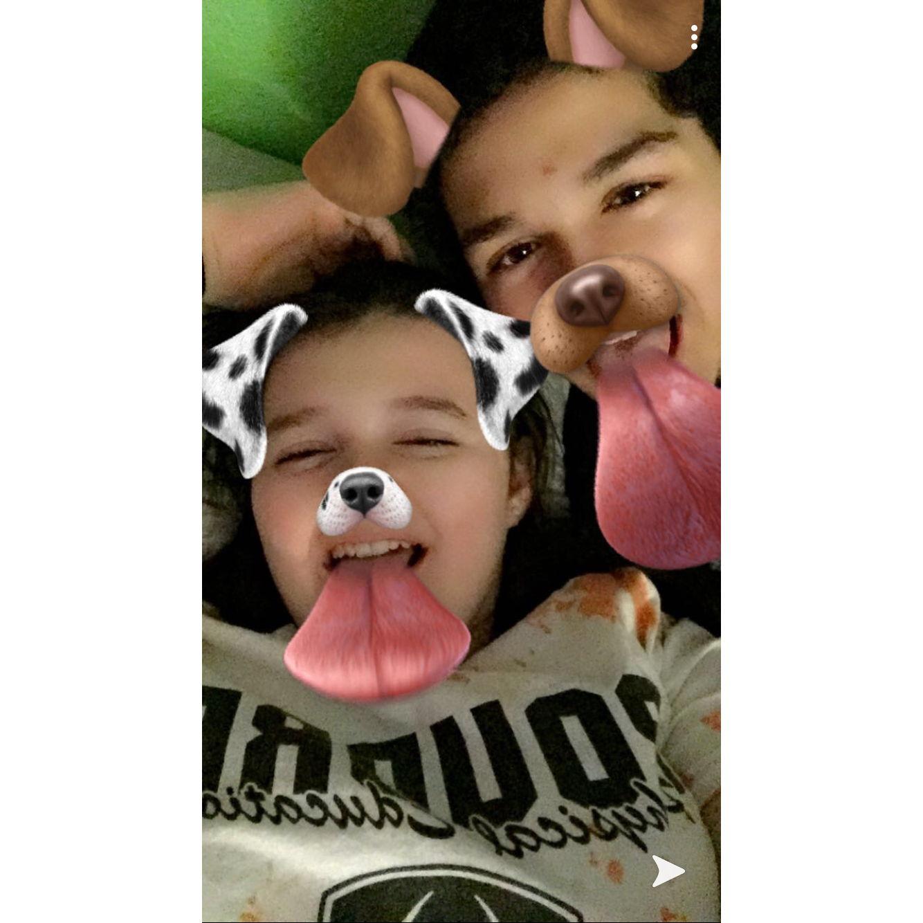 Laurenzio's moms house Christmas 2018