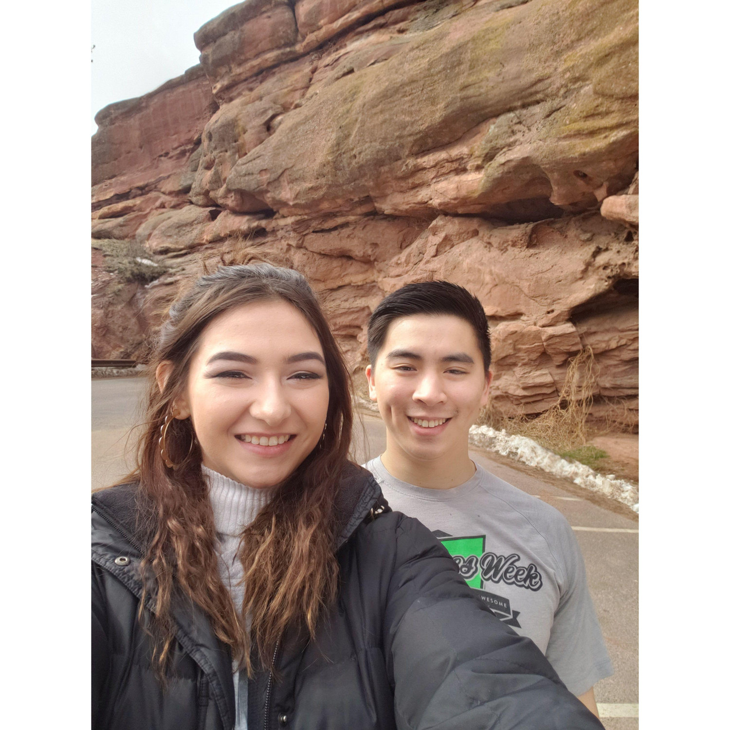 Our first time in Colorado together