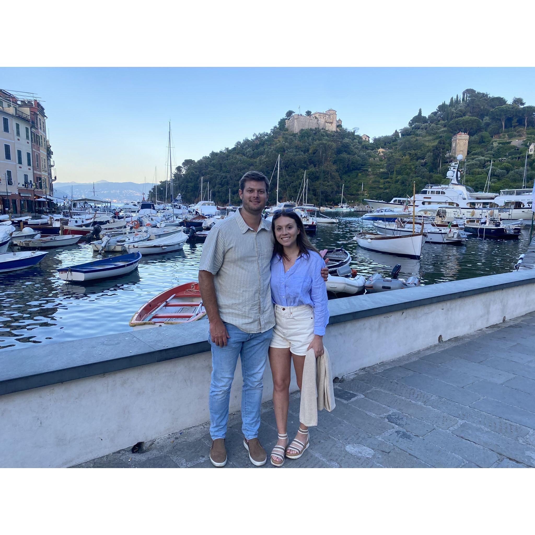 Portofino, Italy, our favorite stop on our trip (2022)
