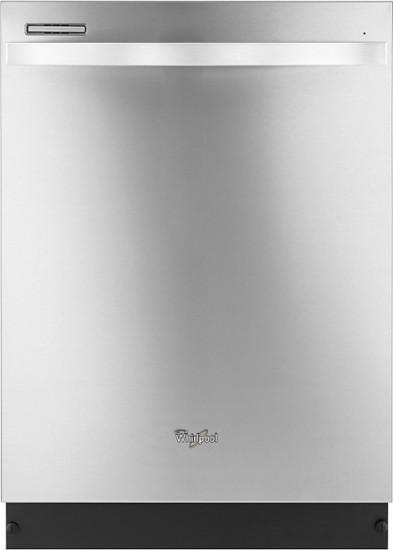Whirlpool - Gold 24" Tall Tub Built-In Dishwasher - Monochromatic Stainless Steel