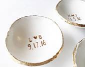 Wedding Gift For Couple Jewelry Dish /...