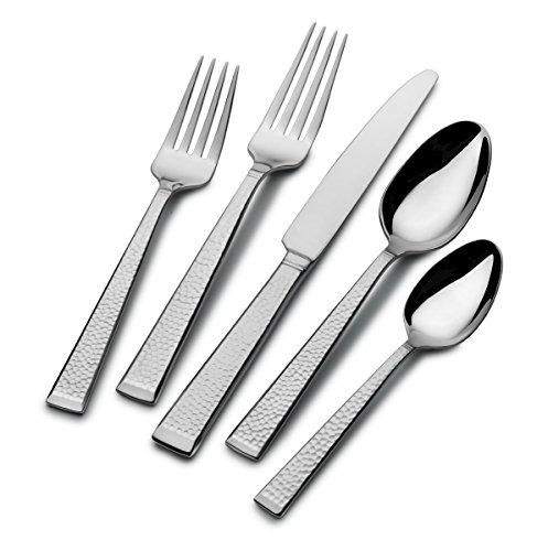 Mikasa 5154346 Kyler 20-Piece Stainless Steel Flatware Set, Service for 4