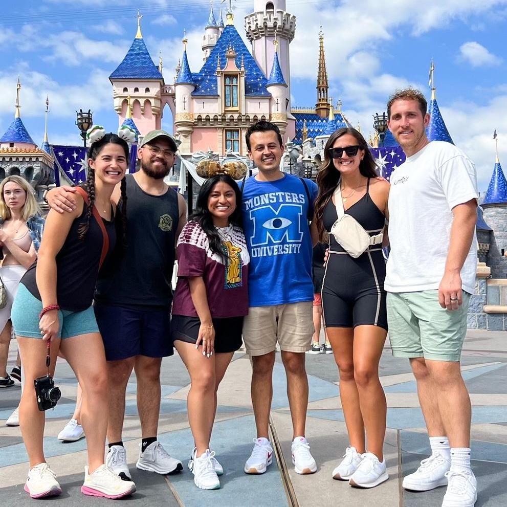 Our first (of many) trips down to Disney