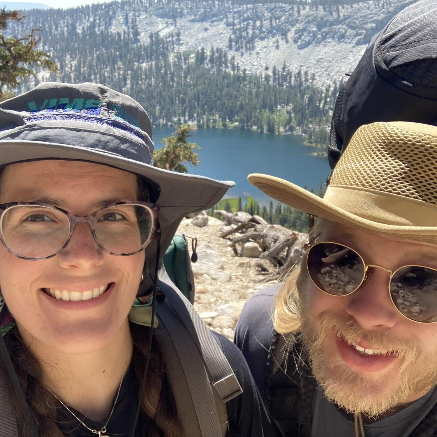 Backpacking with my bestie!