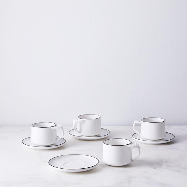 Dansk Kobenstyle Porcelain Mug and Saucer set