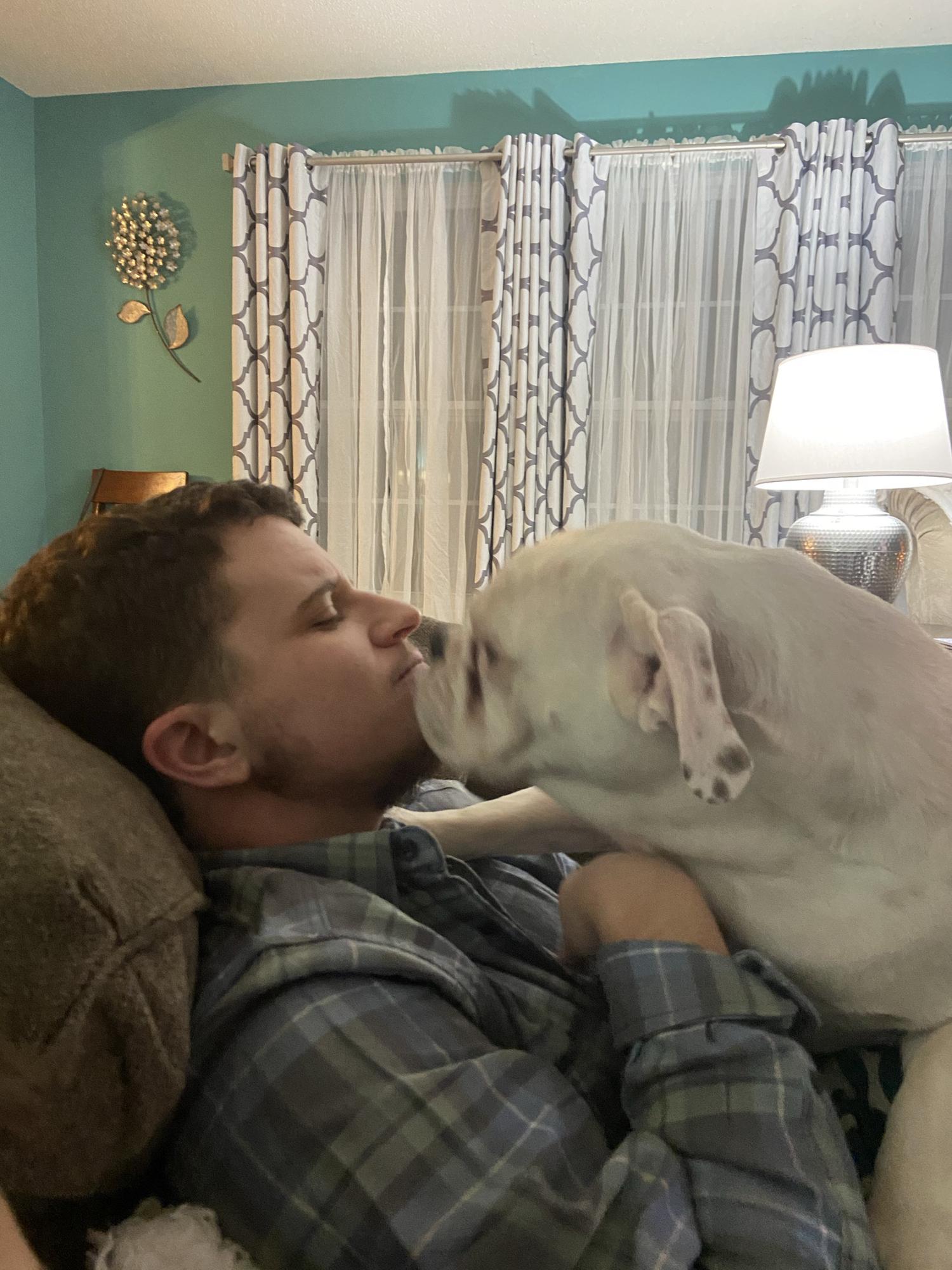 She’s crazy about him!