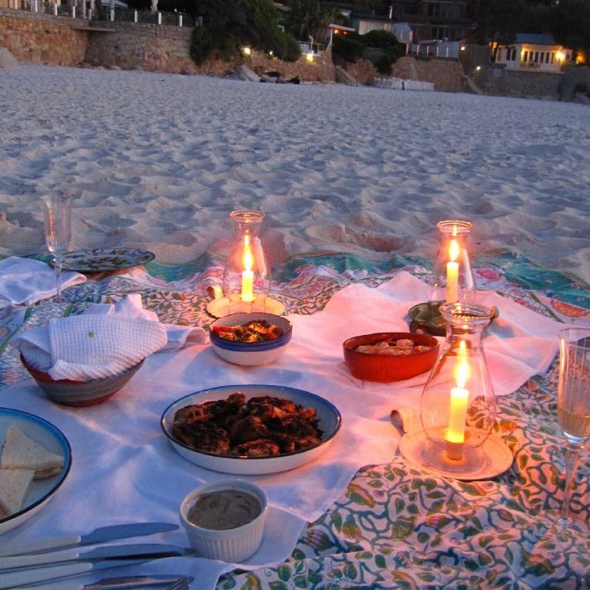 Sunset Dinner on the Beach