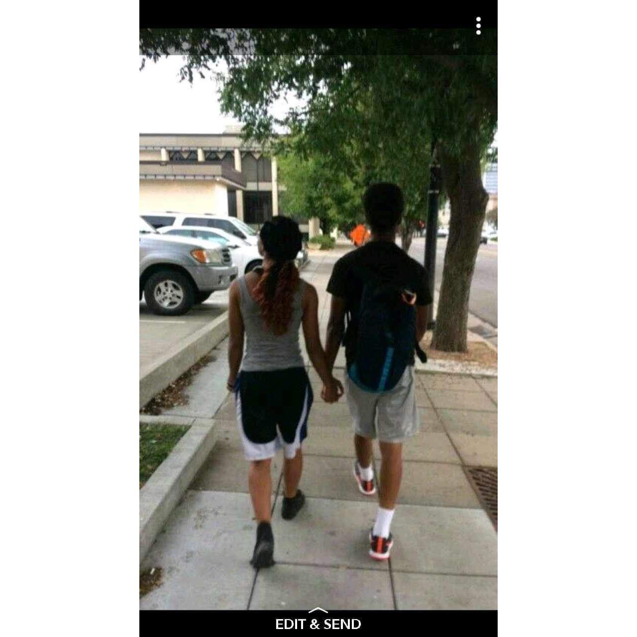 Our very first photo together taken by Udo’s brother❤️