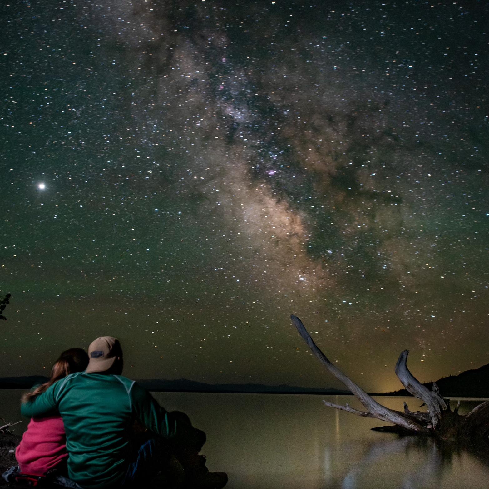 First time under the stars - Tetons
