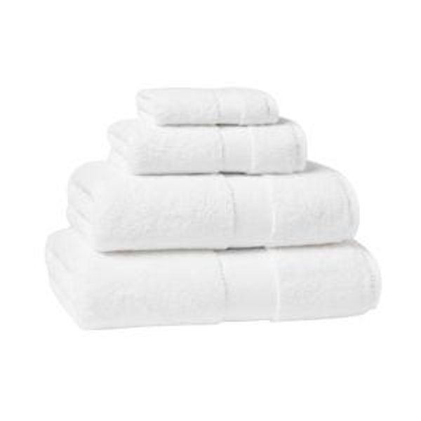 Bath Towels in White