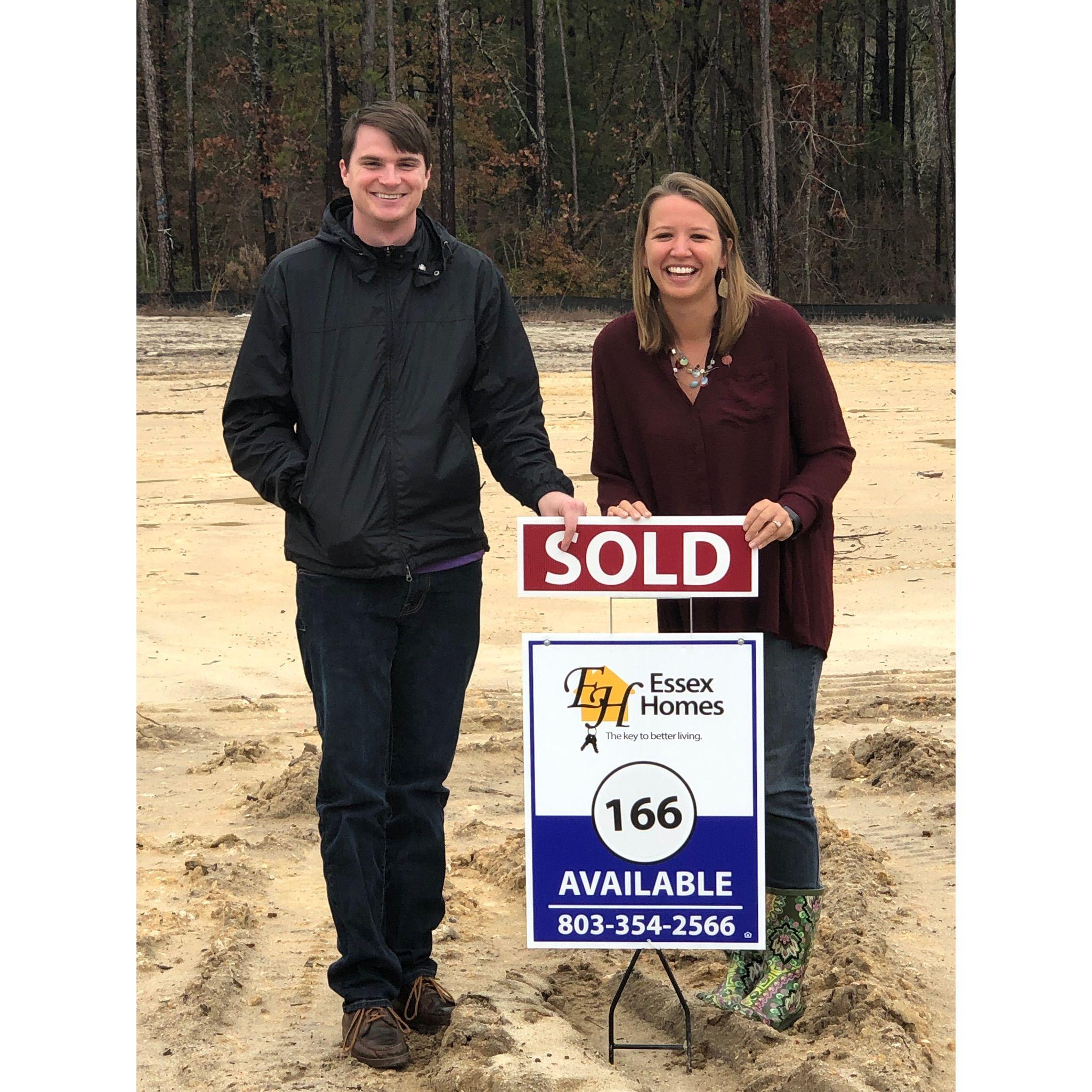 The day we bought our future home lot 2018