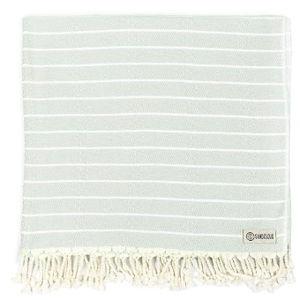 Sand Cloud Turkish Beach Towel - Sand Resistant - 100% Certified Organic Turkish Towel - Quick Dry Towel for Beach, Picnic, Blanket or Bath Towel - As Seen on Shark Tank - Gocek (Sage Green)