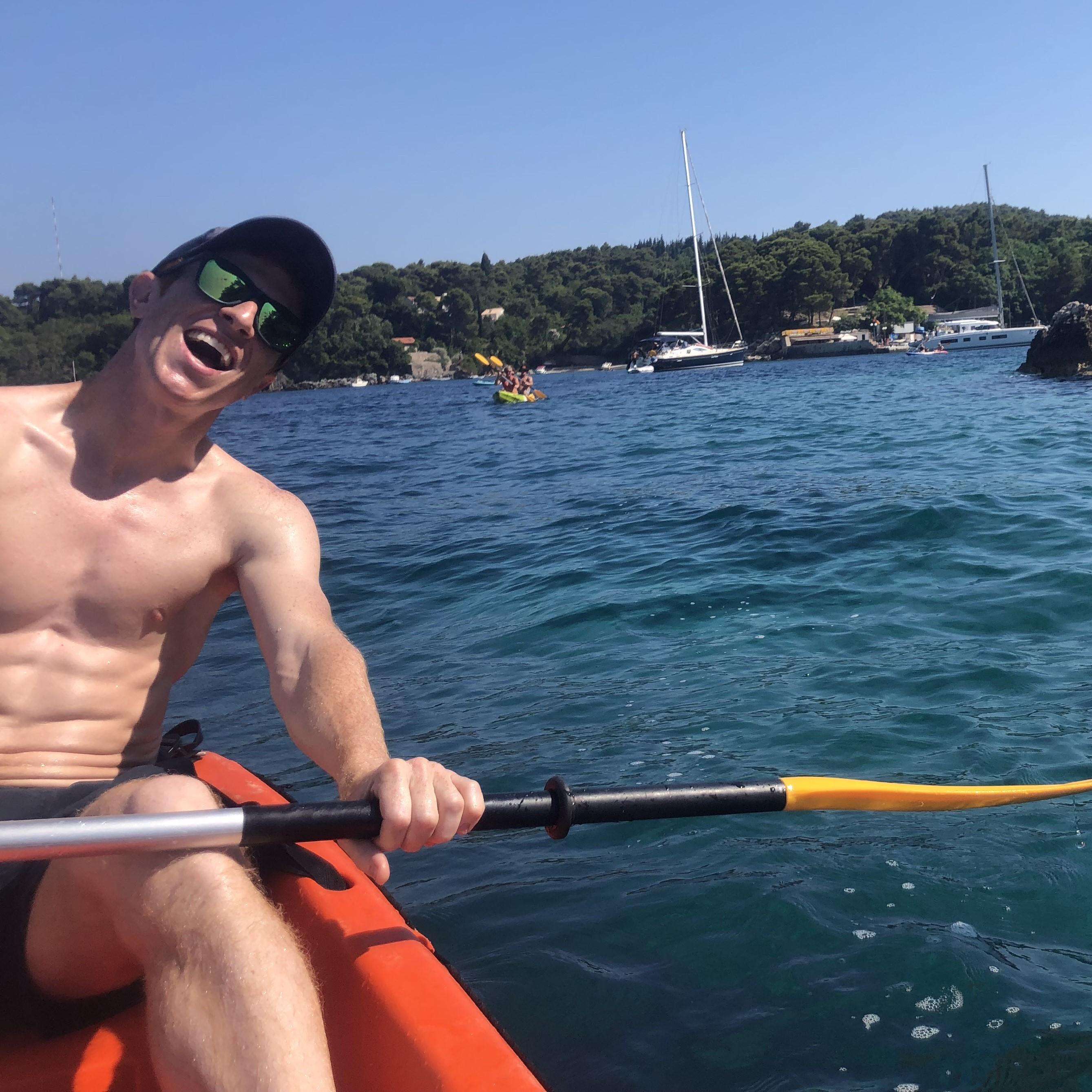 Kayaking in Croatia