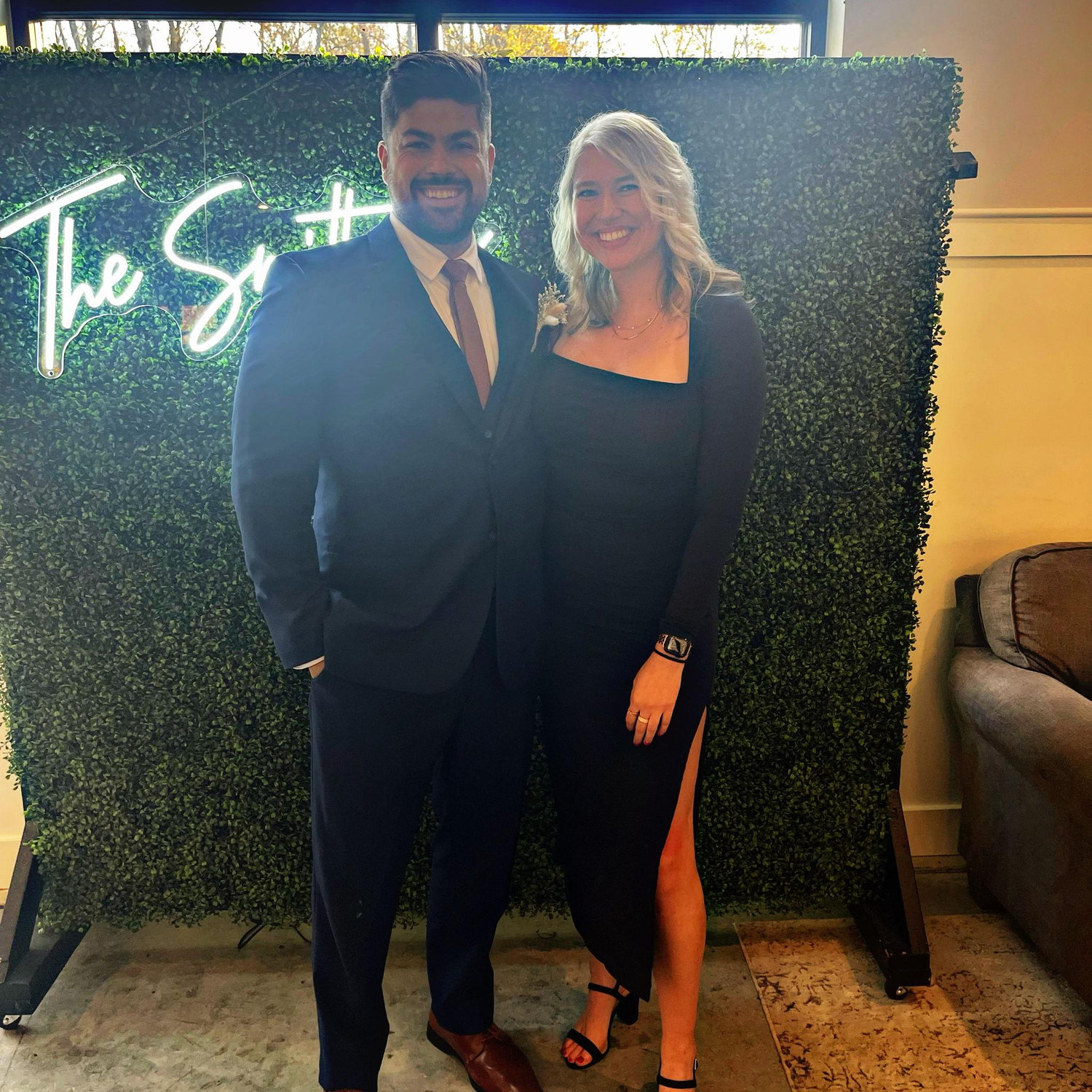 First Wedding together! Shoutout Cody and Katie!