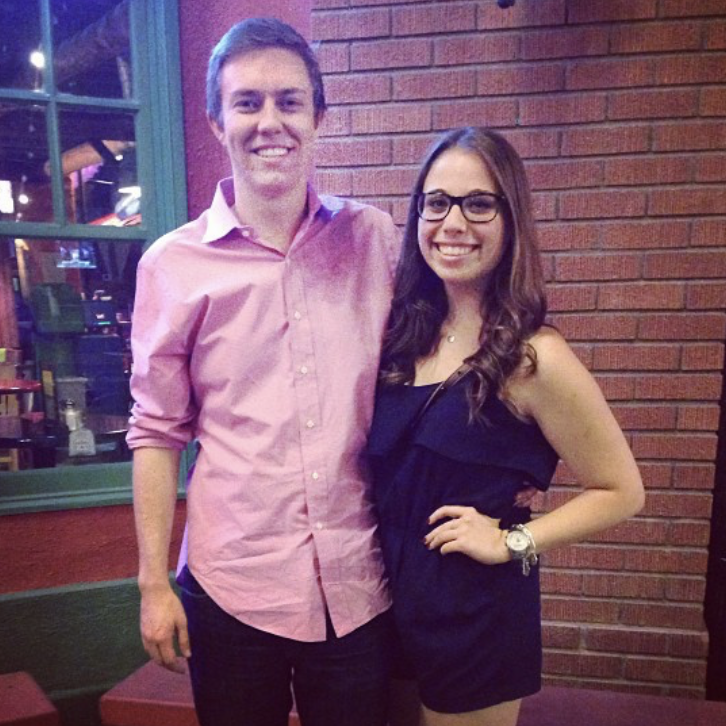 Our first photo together!