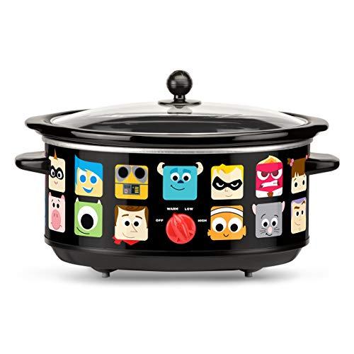 Disney DPX-7 Pixar Slow Cooker, 7 quart, Black