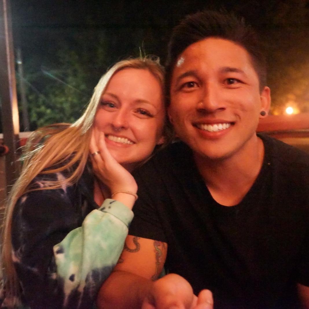 Our first ever photo together!