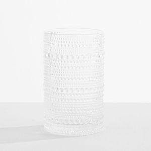 Jupiter Beaded Tumblers - Set of 6 - 13.9 oz., Set of 6 - Clear
