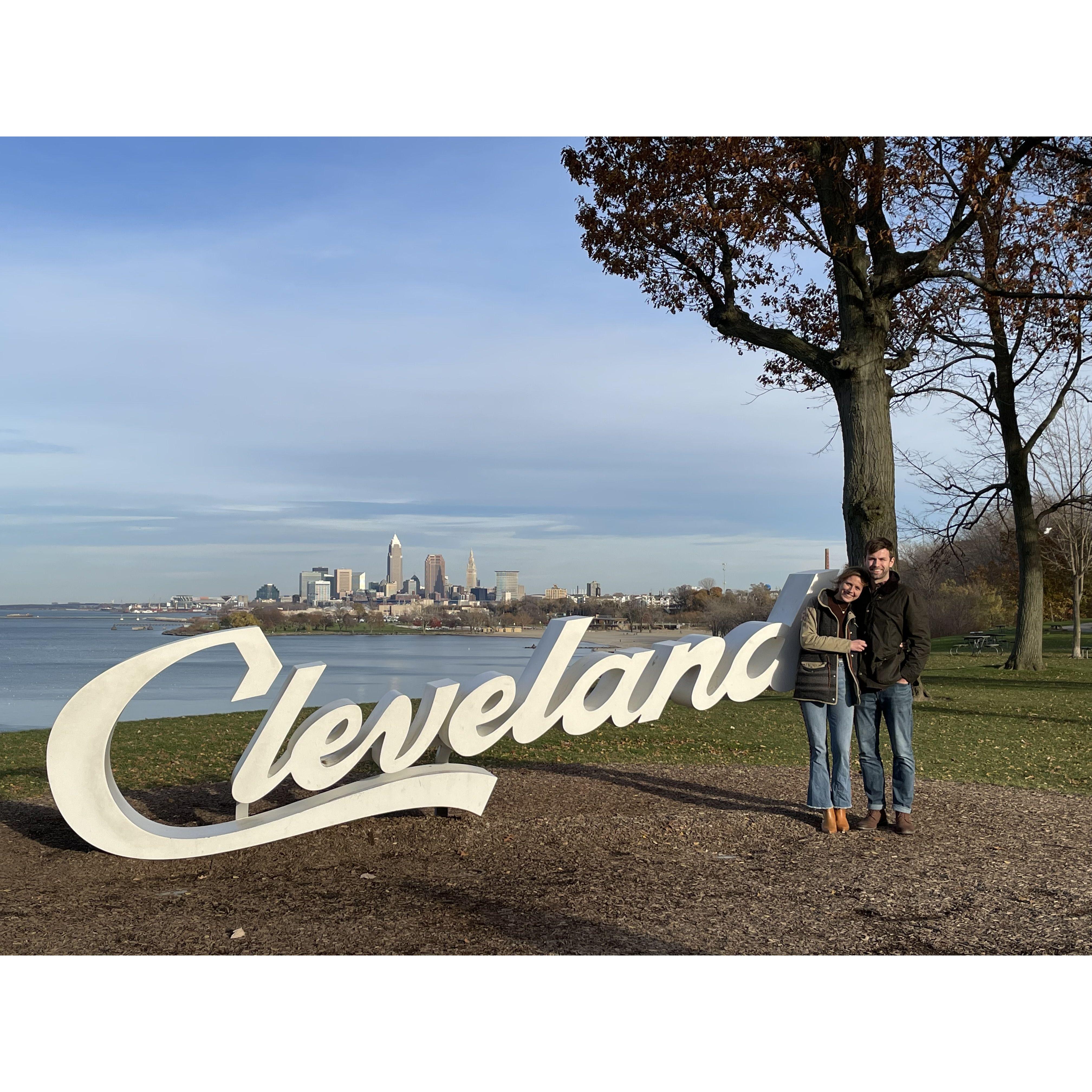 Kassie's first visit to Cleveland