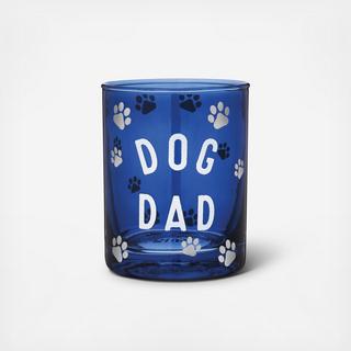 Dog Dad Cocktail Glass