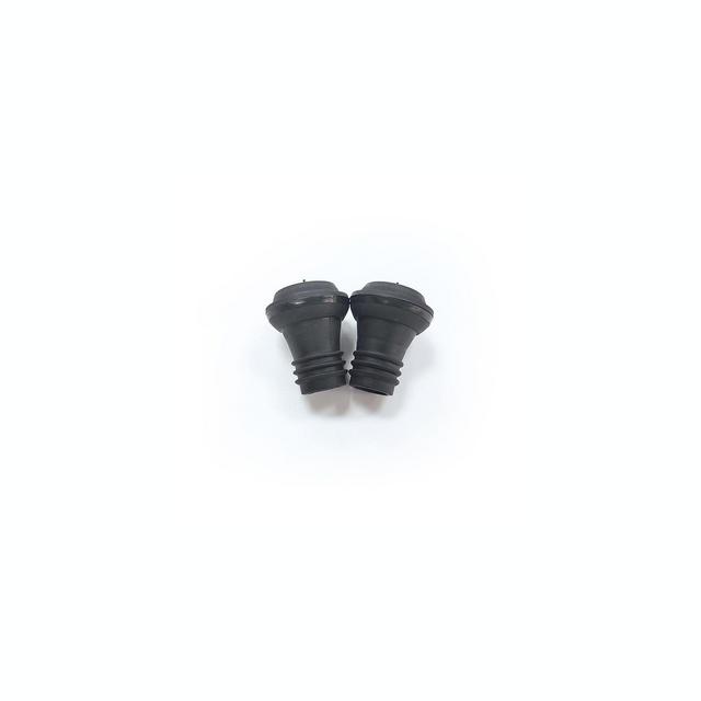 Our Table™ Wine Stoppers in Black (Set of 2)
