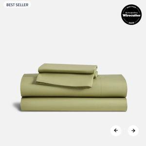 Brooklinen King Classic Percale Core Sheet Set in Fern