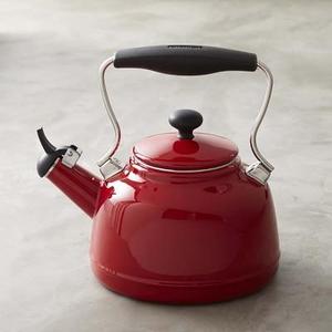 Chantal Vintage Tea Kettle, Red
