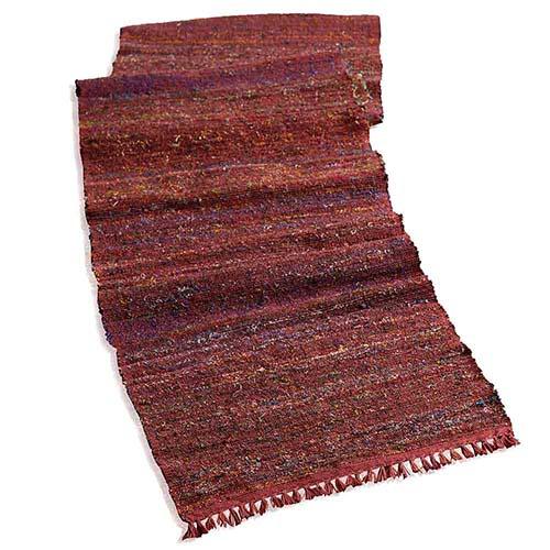 Upcycled Silk Table Runner